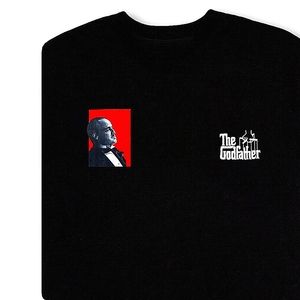 The Godfather Shirt "Shoe Palace" Brand Black Mens XXL